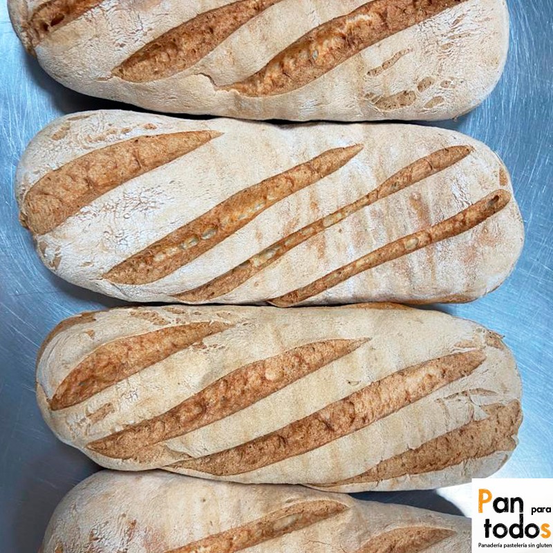 Chapatas de pan sin gluten de lenteja