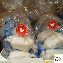 Polvorones con chocolate