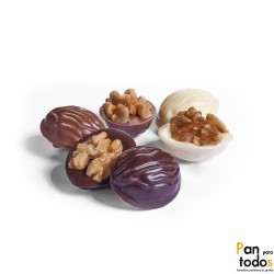 Cajita con bombones de nuez